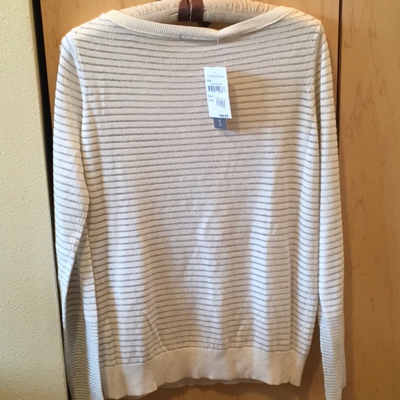 NWT Metallic thread 360 Sweater - Picture 2 of 4